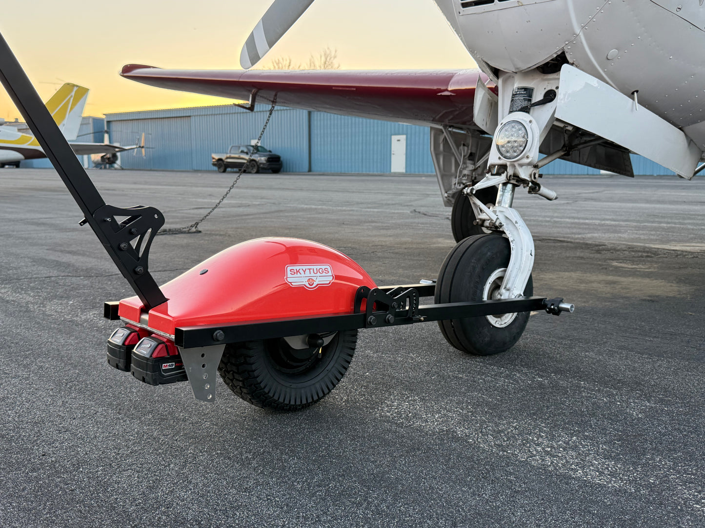 SkyTug Pro - Portable Electric Airplane Tug