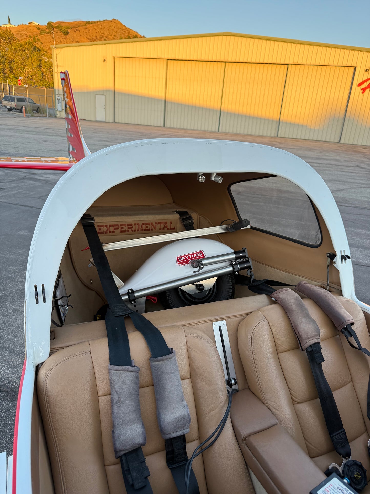 Quiet and portable electric airplane tug