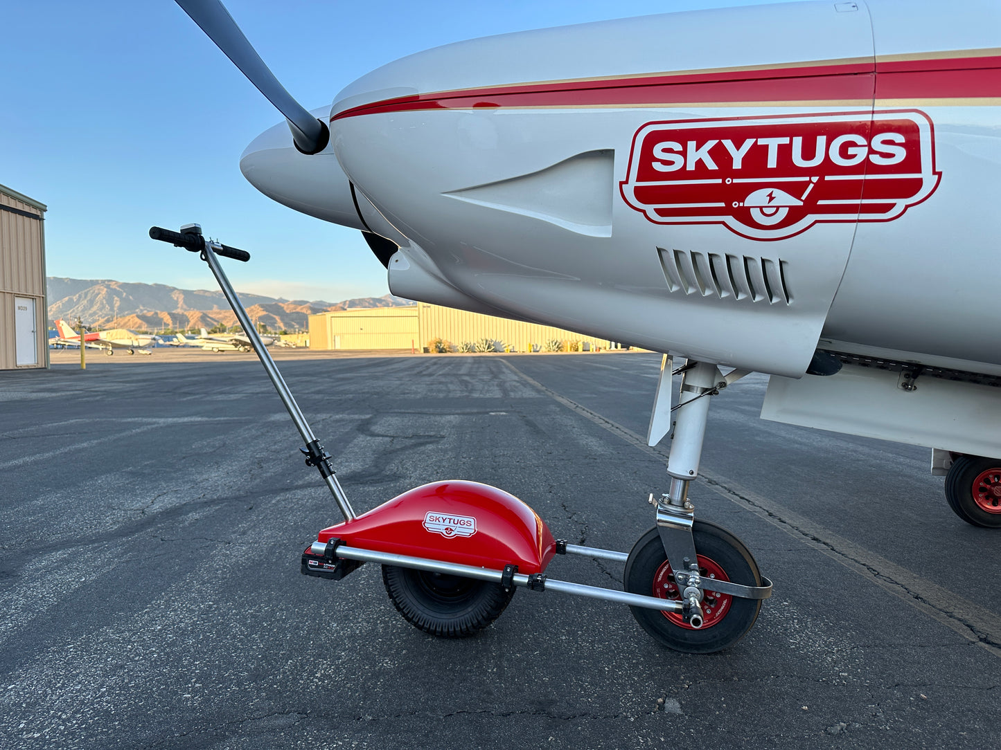 SkyTug Pro - Portable Electric Airplane Tug (REFUNDABLE DEPOSIT)