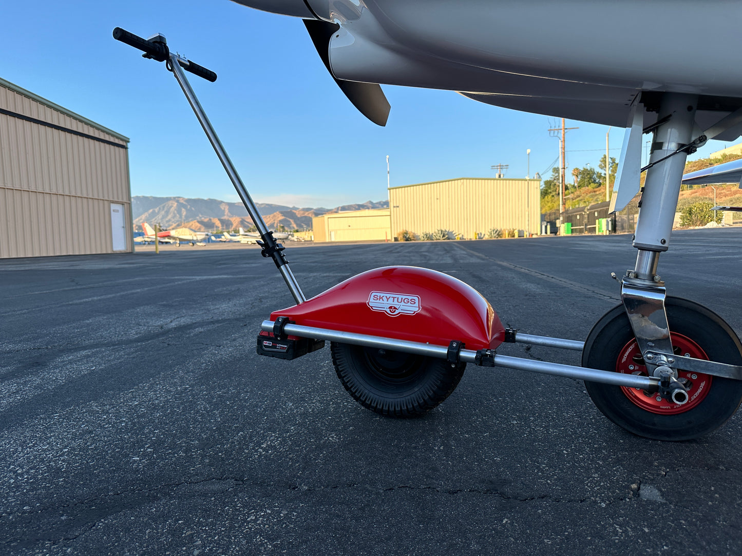 SkyTug Pro - Portable Electric Airplane Tug (REFUNDABLE DEPOSIT)