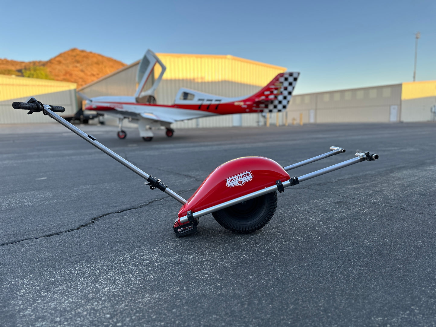 SkyTug Pro - Portable Electric Airplane Tug (REFUNDABLE DEPOSIT)