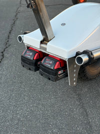 Cordless drill battery airplane tug