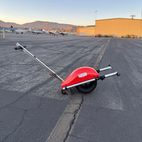 Portable electric airplane tug