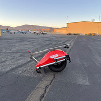 Electric airplane tug for private GA aircraft