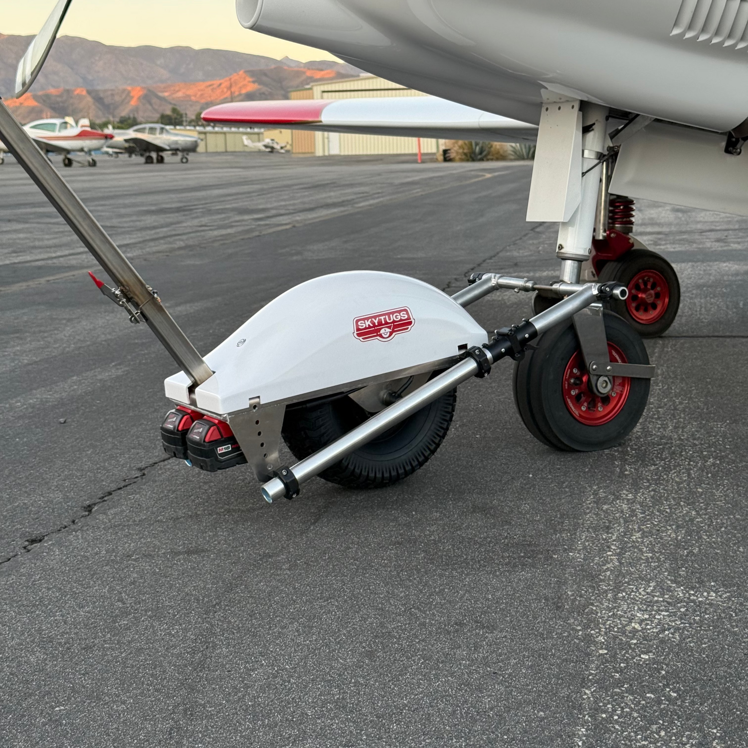 Custom airplane tug rv cessna piper lancair cirrus grumman